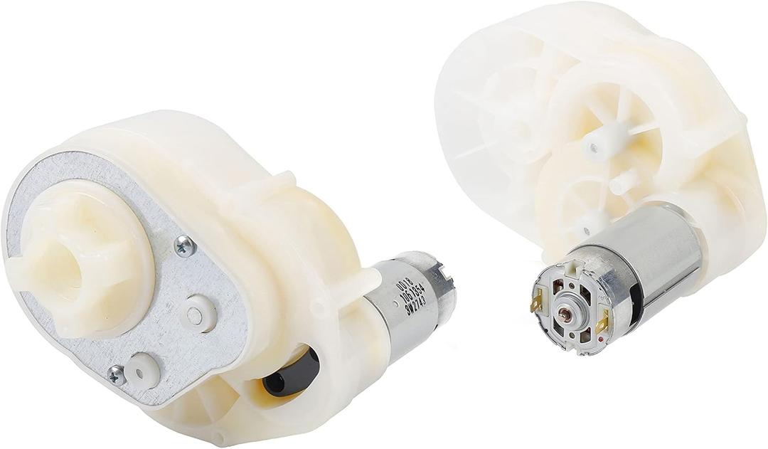 Pair of 12V Motor and Gearbox Assembly Set for Peg Perego Children Ride on Car, 12 Volt for Peg-Perego for John-Deere Gator XUV for Polaris for Sportsman 700 Gear Box