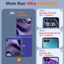 FNTCASE for Motorola Razr-Ultra-2026/2025 Magsafe Case: Military Grade Drop Protection, Hinge Protection, Anti Yellowing Cell Phone Cover - Rugged Shockproof Protective Transparent Phonecase(Clear)