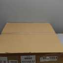 Depuley Modern Ceiling Fan with Light: 19" Flush Mount Low Profile LED Ceiling Fans with Remote & Smart APP Control - White Bladeless Fandelier Dimmable Quiet DC Motor for Bedroom Kids Room 6 Speeds