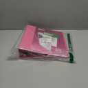 Avery Durable View 3 Ring Binder, 2 Inch Slant Rings, 2.8 Inch Wide Spine, Customizable Clear Cover, Ideal for School, Office, and Home Organization, 1 Pink Binder (17836)