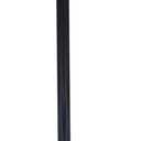 Flash Furniture Hercules Height Adjustable Quad Cane, Foam Padded Handle, 4-Pronged Base, Lightweight Aluminum Frame, Left or Right Handed Use, Black