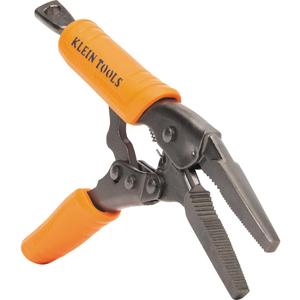 Klein Tools 38611 Long Nose Locking Pliers with Quick Release Handles, Ideal for Tight Spaces, High Torque and Gripping Power, 6-Inch