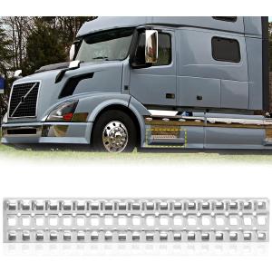 Rear Fairing Aluminum Step Pedal Compatible with Volvo Truck VN VNL 1997-2017 16.7X5IN(42.5X13CM))