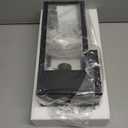 Dusk to Dawn Outdoor Light Fixtures Wall Mount, Outdoor Porch Lights with GFCI Outlet, Dusk to Dawn Outdoor Lighting for Doorway, Garage- Black, 1 Pack