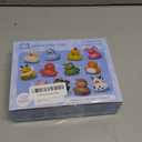 8 PCS Rubber Ducks,Toddler Bath Toys,No Hole Bathtub Toys,Baby Pool Toys for 18 Months and Older