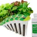 AeroGarden Heirloom Salad Greens Mix Seed pod Kit with Pre-Seeded Grow pods, Liquid Plant Food, and Growing Guide, 6-Pod