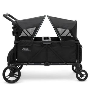 Delta Children - Jeep Evolve Stroller Wagon, Black