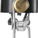 ROCKBROS Bike Bell Classic Bicycle Bell for Bike Ring Bell with Loud Sound Bells for Road Mountain Bike Handlebars Adults (Black)