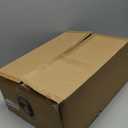 Pinkpum 5 Pack Folding Closet Organizers - Stackable Plastic Drawer Basket for Clothing, Shelf Storage Container for Closet, Wardrobe, Bedroom, Bathroom, Office (Black)