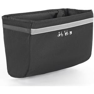 Bike Basket Front, 16L Large Bicycle Basket Heavy Duty with Anti-Scratch & Portable Backpack Style Strap, Waterproof for Brompton