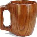 Handmade Wooden Cups, Mugs, Coffee Cups, Practical and Versatile, 9.3 ounces Suitable for Holding Wine, Juice, Tea, Milk, Latte
