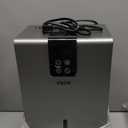 Dehumidifier, Dehumidifiers for Home, 98 OZ Water Tank, (1000 sq.ft) Quiet Dehumidifier for Basement Bathroom Bedroom with Humidity Display, Auto Shut Off, Relaxing 7 Color Ambient Light(White)