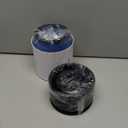 3L Mist-Free Evaporative Humidifier for Bedroom, Top Fill Humidifier Work with Tap Water, Touch Control,USB Powered, Sleep Mode, Night Light,18H Timer, Easy-Clean Design for Home Office (Black)