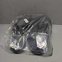 Lumbar Support Pillow for Office Chair - Lower Back Pain Relief Cushion with Adjustable SpineAlign Bolster, Memory Foam Pillow for Car, Couch, Gaming Seats - Dual Straps, Dark Grey