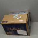 Chezmoi Collection Nora Dusty Blue Comforter Set King Size 3-Piece Fluffy Soft Stone-Washed Ruffled Shabby Chic Bedding for All Season