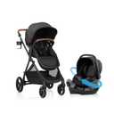 Evenflo Shyft Intuiti Travel System with Revolve180 LiteMax NXT Rotating Rear-Facing Lightweight Preemie and Infant Car Seat 3-30 lbs. (Black Shale)