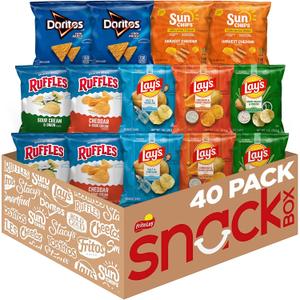 Frito-Lay Tangy Favorites Mix Variety Pack, 1 Ounce (Pack of 40) (EXP 11/03/26)