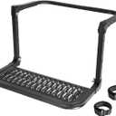 AA Products Folding Heavy Duty Tire Steps for Pickup Truck, SUV and RVs Adjustable Tire Mounted Auto Step Fits Any Tire from 9'' to 13'', Rated up to 300 lbs