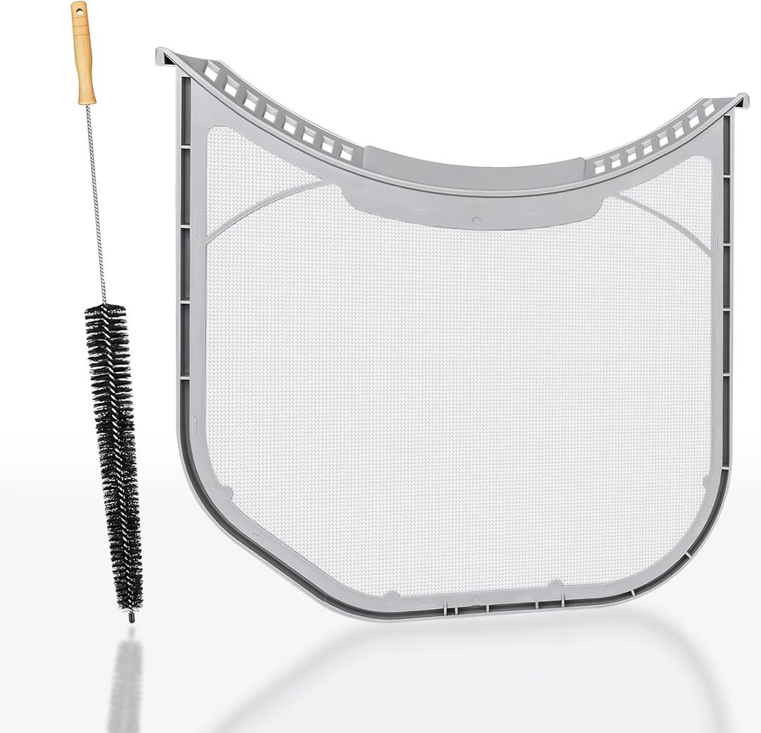 Upgrade DLGX4371K DLEX3570V DLGX3571V DLEX3875W DLEX3370W DLEX4270V Dryer Lint Filter Fit for DLEX4200W/00 DLEX4200B/00 DLGX3901B DLGX3571W DLE3600W DLE3600V DLEX4000B DLEX3360W DLGX4201B DLGX4201W