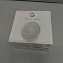 Google Nest Thermostat - Smart Thermostat for Home - Programmable Wifi Thermostat - Snow