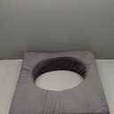 HOMBYS BBL Pillow After Surgery for Sleeping,High Density Foam Butt Pillow,Brazilian Butt Lift Pillow Post Surgery Recovery for Sleeping,BBL Chair with Hole (Dark Grey)
Size 22x25x5 in