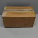 SENTVEND 16 Oz Drinking Glasses with Bamboo Lids and Glass Straw - 8 Pcs Glass Cups Beer Ice Coffee Glasses Cute Aesthetic Cup Great for Coffee Bar Accessories Include 2 Cleaning Brushes