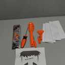 Pumpkin Carving Kit for Kids, 6 Easy Halloween Pumpkin Carving Tools Set, 6 LED Candles, 10 Carving Stencils & 20 Halloween Cellophane Candy Bags
