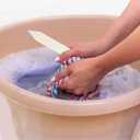 DOITOOL Clothes Scraper 2-Pack 5.9 Inch Fabric Stain Removal Tool with Smooth Edges for Clothes Carpets Letter Opening and Origami