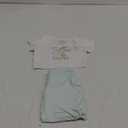 The Children's Place,Short Sleeve Playwear Set,Baby-Boys,Crystal Mint,9-12 Months