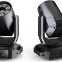 170W Moving Head Light Beam Spot(100W) and Wash Lighting(70W) 2 in 1 with 5-Facet Prism for Party DJ Disco1PC