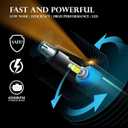 AREYZIN Nose Hair Trimmer for Men,2026 Professional 3 in 1 Painless RechargeableEar and Nose Trimmer,IPX7 Waterproof Eyebrow Facial Hair Trimmer Body Grooming Kit Dual EdgeBlades