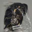 Women 2Pcs Lingerie Set Lace See-Through Sleeveless Camisoles High Waist Long Skirts with Chain Sleepwear (Black, M)