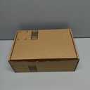 SelRoys Cowboy Boots for Women Cowgirl Ankle Western Embroidered Stitched Pointed Toe Cutout Chunky Heels Short Booties Red Brown Black, US 9