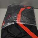 ZOBER 600D Oxford Fabric Rolling Christmas Tree Storage Bag - Fits 7.5 Ft Artificial Trees - Waterproof Christmas Tree Bag For Storage Box For Xmas, Durable Handles and Wheels - Card Slot - Black