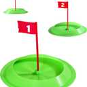 GoSports Pure Putt Challenge Putting Cups 3 Pack - Practice Putting Indoors & Outdoors