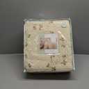 Felisa Floral Embroidered Quilted Bedspread, Lightweight All Seasons Vintage Bedding, Queen Size 102" W x 118" L, Pink/Ivory
