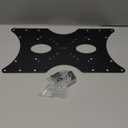 Mount Plus 201D VESA Monitor and TV Mount Extender Conversion Kit | 100x100, 200x200 Convert to 400 x 200 Adapter Plate for TV Wall Mounts | Heavy Duty and Hardware Included