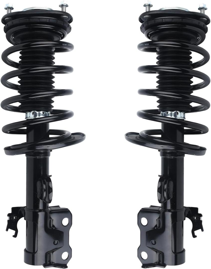 Autoround Front Complete Strut & Coil Spring Assembly Compatible with Toyota Prius 2010 2011 2012 2013 2014 2015-172689 172688 Both Driver and Passenger Side