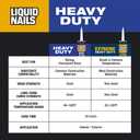 3 x Liquid Nails Heavy Duty Construction Adhesive (LN903), 10 oz