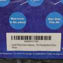 squish Shoe Covers Disposable Non Slip, 100 Pack(50 pairs) Thick Extra Disposable Boot Covers Slip Proof Shoe Cover for Indoors Outdoors Recyclable Protector Covers Fits Virtually Most Shoes (Black)