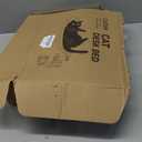 Cat Desk Bed - Desk Bed for Cats - 360 Rotation with 2 Different Washable Cat Bed Mat 14.96" L x 14.17" W, Pet Hammock Comfortable Soft Pet Nest Bed for Home Office(Round)