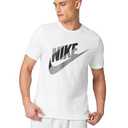 Nike Men's Sportswear T-Shirt Block Futura, White L
