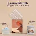 Folkulture Wax Melts Wax Cubes Strong Scent, Set of 5 (30pc), Candle Warmer or Soy Wax for Warmer, Candle Melts, Scented Wax Cubes (Cranberry)