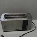 Mueller UltraToast Full Stainless Steel Toaster 4 Slice, Long Extra-Wide Slots for Bagels and Waffles, 6 Browning Levels, LED Display, Cancel/Defrost/Reheat Functions & Removable Tray, Kitchen Gadgets