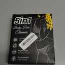 Bikini Trimmer for Women,5-in-1 Electric Razors for Women,Electric Shaver for Women's,IPX7 Waterproof Trimmer for Men Legs,with 5 Replaceable Blade Heads,USB Recharge DockBlack