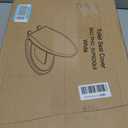 Toilet Seat, Elongated Toilet Seat with Toddler Seat Built in, Potty Training Toilet Seat Elongated Fits Both Adult and Child, with Slow Close and Magnets- Elongated