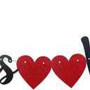 55 Years Blessed Banner,Pre-Strung, Black Paper Glitter Party Decorations For 55TH Wedding Anniversary 55 Years Old 55TH Birthday Party Supplies Letters Black ZHAOFEIHN
