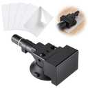 Feekoon Heavy Duty Floor Gap Fixer Tool, Panel Installation with Vacuum Suction Cup & 5pcs Sticky Pads for Deeper Texture Vinyl, Laminate Floor, Wood Flooring, Flooring Gap Repair Kit Made of Metal