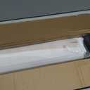 Cordless Bamboo Roman Shade, Light Filtering Blinds 23x48, Warm Brown