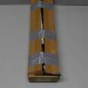 YNL Gold Shower Curtain Rod 32-80 Inch(2.7-6.6ft), Non Slip, Never Rust, No Drill Stainless Steel Spring Tension Shower Rod, Adjustable Tension Rod for Bathroom